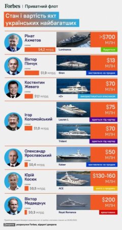 Флотилия украинских мультимиллионеров. 