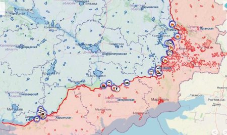 Армия России наступает у Работино, Лимана, Артёмовска и Марьинки (КАРТА)