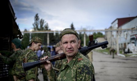 Ополченцы отбили атаку на Краснопартизанск