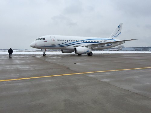 Восьмой Суперджет передан авиакомпании «Газпромавиа»