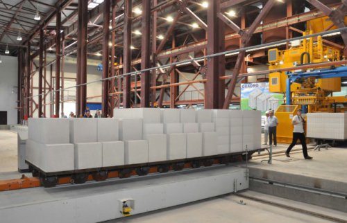 На Ярославском заводе силикатного кирпича открыто новое производство