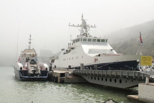 Пограничники Крыма получили первый сторожевой корабль «Изумруд»