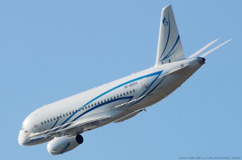 Десятый Суперджет передан авиакомпании «Газпромавиа»