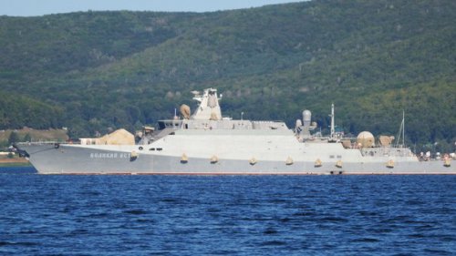 Корабли Каспийской флотилии крылатыми ракетами «Калибр» поразили командные пункты ИГ