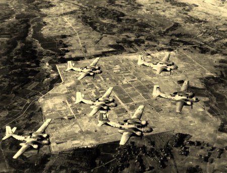 Первые схватки американских и советских пилотов