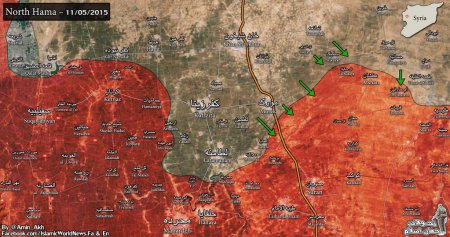 Правительственные войска отступают в сирийской провинции Хама. Оставлен г.Морек