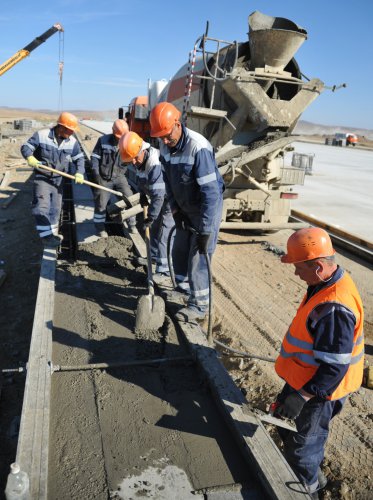 В Забайкалье полным ходом идет реконструкция аэродрома Степь
