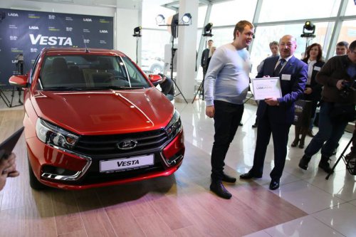 В Беларуси начались продажи седана Lada Vesta