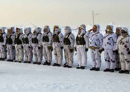Российские и белорусские военные десантировались на дрейфующую льдину у Северного полюса