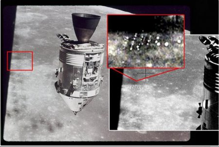 Экс-сотрудник NASA опубликовал фото базы инопланетян на Луне