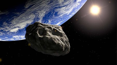 Рядом с Землей пролетел крупный астероид