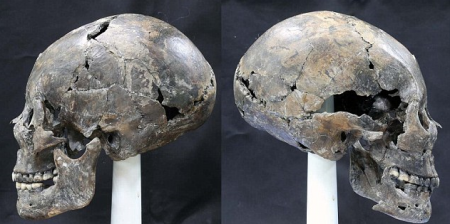 В Южной Корее археологи нашли древний женский череп странной формы