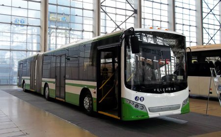 В Волгограде представили беспилотный автобус Volgabus