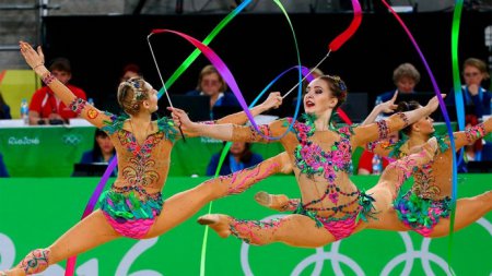 «Художественная гимнастика Групповые соревнования есть золото» Культура, Спорт, Общество