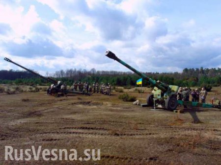 ВСУ обстреляли пригороды Донецка из тяжелой артиллерии