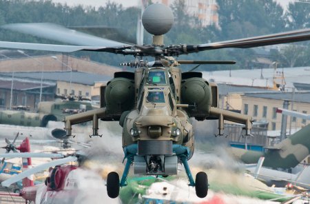 «Модернизированный вариант ударного вертолета Ми-28Н совершил первый полет» Авиация