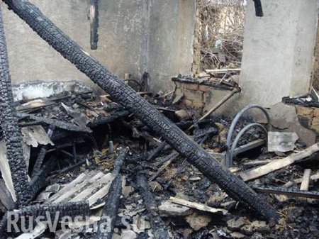 Боевики тербата «Одесса» убили местного жителя и сожгли его дом