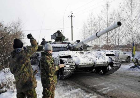 ВСУ двое суток пытались прорвать линию фронта севернее Дебальцево - Военный Обозреватель