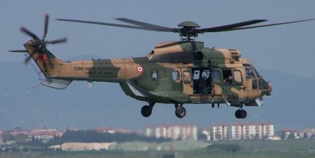 В Турции разбился военный вертолет, 13 погибших
