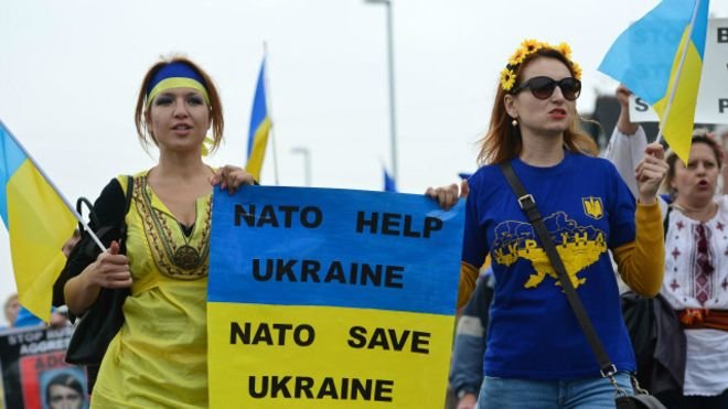 Украина хочет в НАТО?