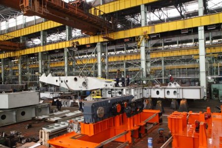 «УРАЛМАШЗАВОД завершил изготовление крупнейшего в России экскаватора ЭКГ-35» Производство