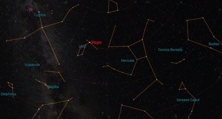 Астрофизики: Вокруг звезды Вега обнаружены пояса астероидов