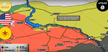 11 октября 2017. Военная обстановка в Сирии. Сообщения о переговорах между западной коалицией и ИГИЛ