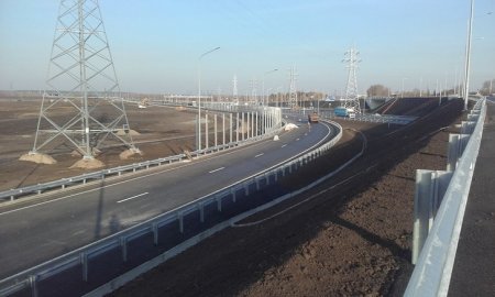 «В г.Тюмени запущено движение на развязке по ул.Тополиной» Дорожное строительство