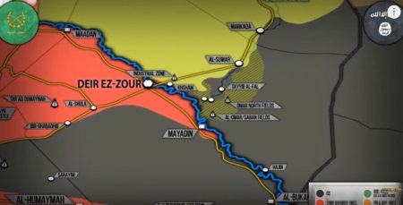 23 октября 2017. Военная обстановка в Сирии. Поддерживаемые США силы заняли крупнейшее месторождение