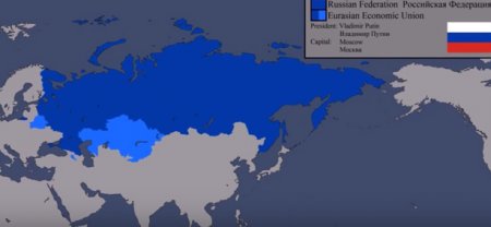 Видео карта истории России - Каждый год