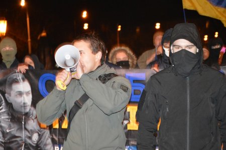 В Одессе радикалы устроили марш в поддержку осужденных в Луганске ультрас
