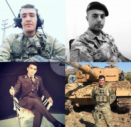 Ещё 4 турецких солдата погибли в Сирии в ходе операции "Оливковая ветвь"