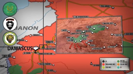 21-22 марта 2018. Военная обстановка в Сирии. 1 500 боевиков должны покинуть Восточную Гуту