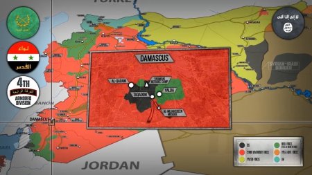 23 апреля 2018. Военная обстановка в Сирии