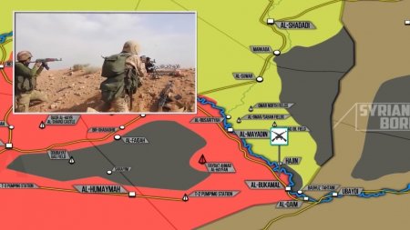 4 июня 2018. Военная обстановка в Сирии. Атака ИГИЛ на позиции сирийской армии возле реки Евфрат
