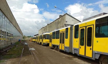 Во Львов прибыли 30 трамваев из Германии