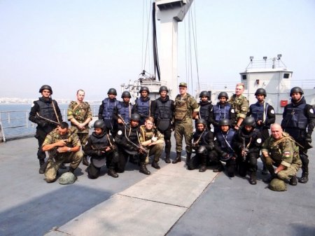 Корабельная ударная группа ВМФ России на индийско-российских морских маневрах INDRA NAVY