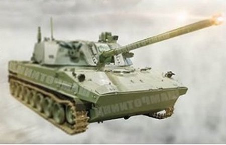 ЦНИИТОЧМАШ впервые показал облик новейшего самоходного артиллерийского орудия "Лотос"