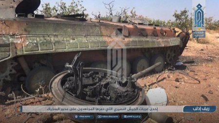 Сирийская армия не может взять высоту Тель-Тери под Хан Шейхуном