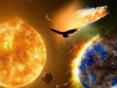 До Армагеддона 10 часов: 22 августа Солнце ударит астероид-«Ястреб»
