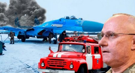 ВВС Украины несут потери: капитан геройски "сбил" украинский МиГ-29, совершив на авто земной таран