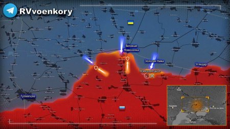 Враг 3 раза наступал на стыке ДНР и Запорожья, пытаясь прорывать фронт, — Минобороны (КАРТА)