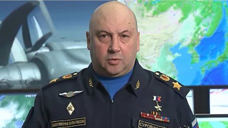 Поступила информация, что генерал Суровикин освобождён от должности командующего ВКС