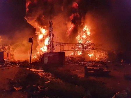 Второй за ночь взрыв в Миргороде (+ВИДЕО, КАРТА)