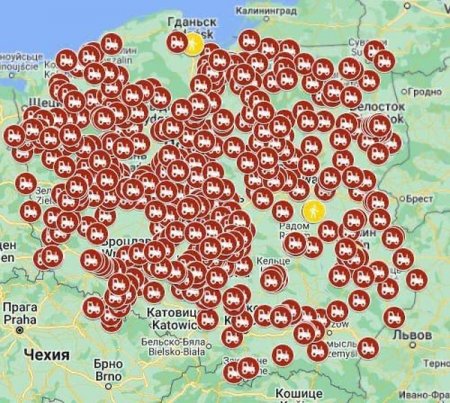 Польские фермеры предупредили о всенародной забастовке 20 марта